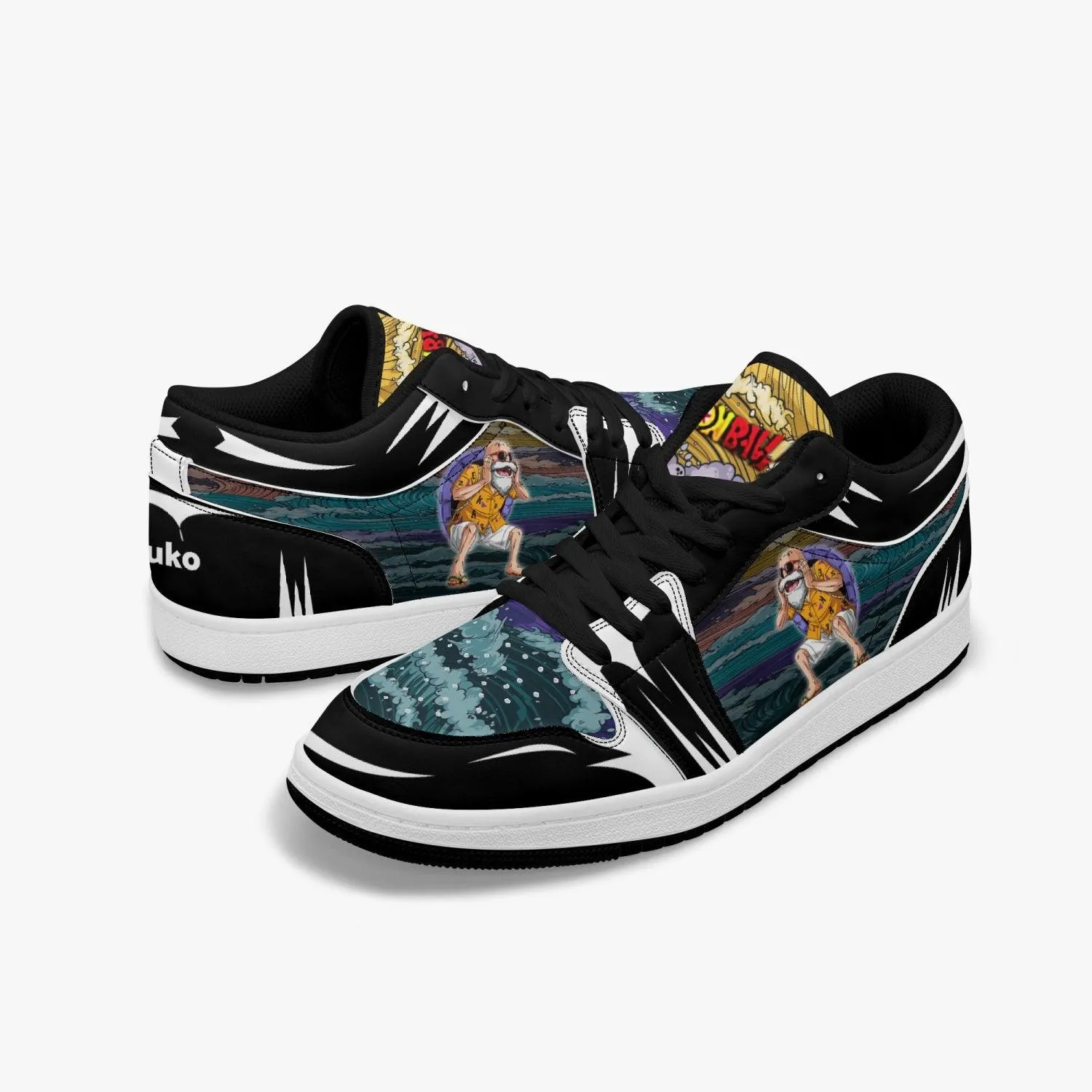 Dragon Ball Z Master Roshi JD1 Low Anime Shoes