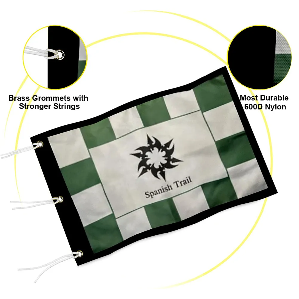 Fyon Spanish Trail Country Club Nevada Golf Pin Flag Banner Grommets